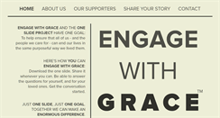 Desktop Screenshot of engagewithgrace.org