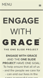 Mobile Screenshot of engagewithgrace.org